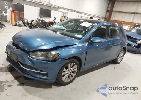 2020 Volkswagen Golf 1.4T Tsi from USA, damaged, VIN 3VWG57AU7LM001154